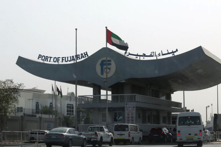 General view of the Port of Fujairah, United Arab Emirates, May 13, 2019. REUTERS/Satish Kumar