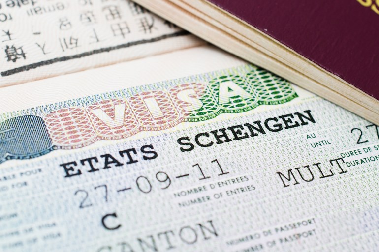 Etats Schengen visa