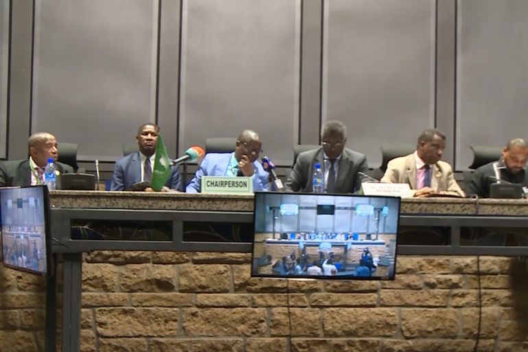 اجتماع مجلس السلم والامن الاخبر حول السودان