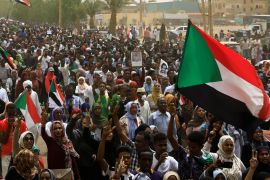 Tens of thousands of people march on the streets demanding the ruling military hand over to civilians, in the largest demonstrations since a deadly security service raid on a protest camp three weeks ago, in Khartoum, Sudan, June 30, 2019. REUTERS/Umit Bektas
