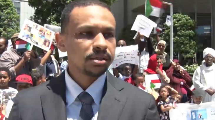 سودانيون يقدمون عريضة احتجاج لمكتب ممثل الأمم المتحدة باليابان