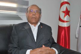 الرئيس التونسي الأسبق المنصف المرزوقي (الجزيرة-أرشيف)
