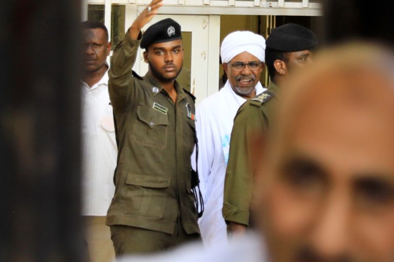 Sudan’s ousted president Omar Al-Bashir appears before prosecutor- - KHARTOUM, SUDAN - JUNE 16: Sudan’s ousted president Omar Al-Bashir is seen appearing before prosecutors over charges against him, in Khartoum, Sudan on June 16, 2019.