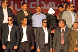 morsi gives a speech in tahrir square in cairo 29 june 2012 EPA