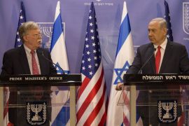 US National Security Advisor John Bolton visits Israel