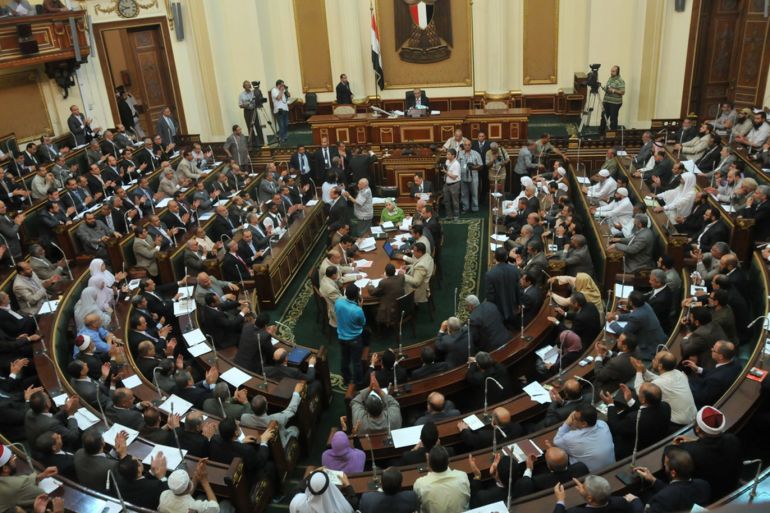 خلاف بين النواب حول عدد أعضاء الشيوخ-تصوير زميل مصور صحفي ومسموح باستخدام الصورة