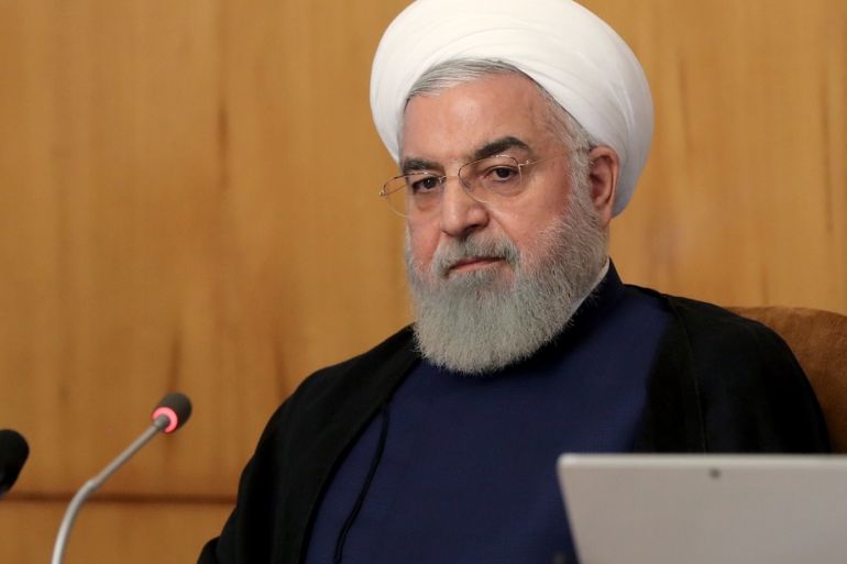 Iran's cabinet meeting in Tehran- - TEHRAN, IRAN - JULY 24: (----EDITORIAL USE ONLY – MANDATORY CREDIT -