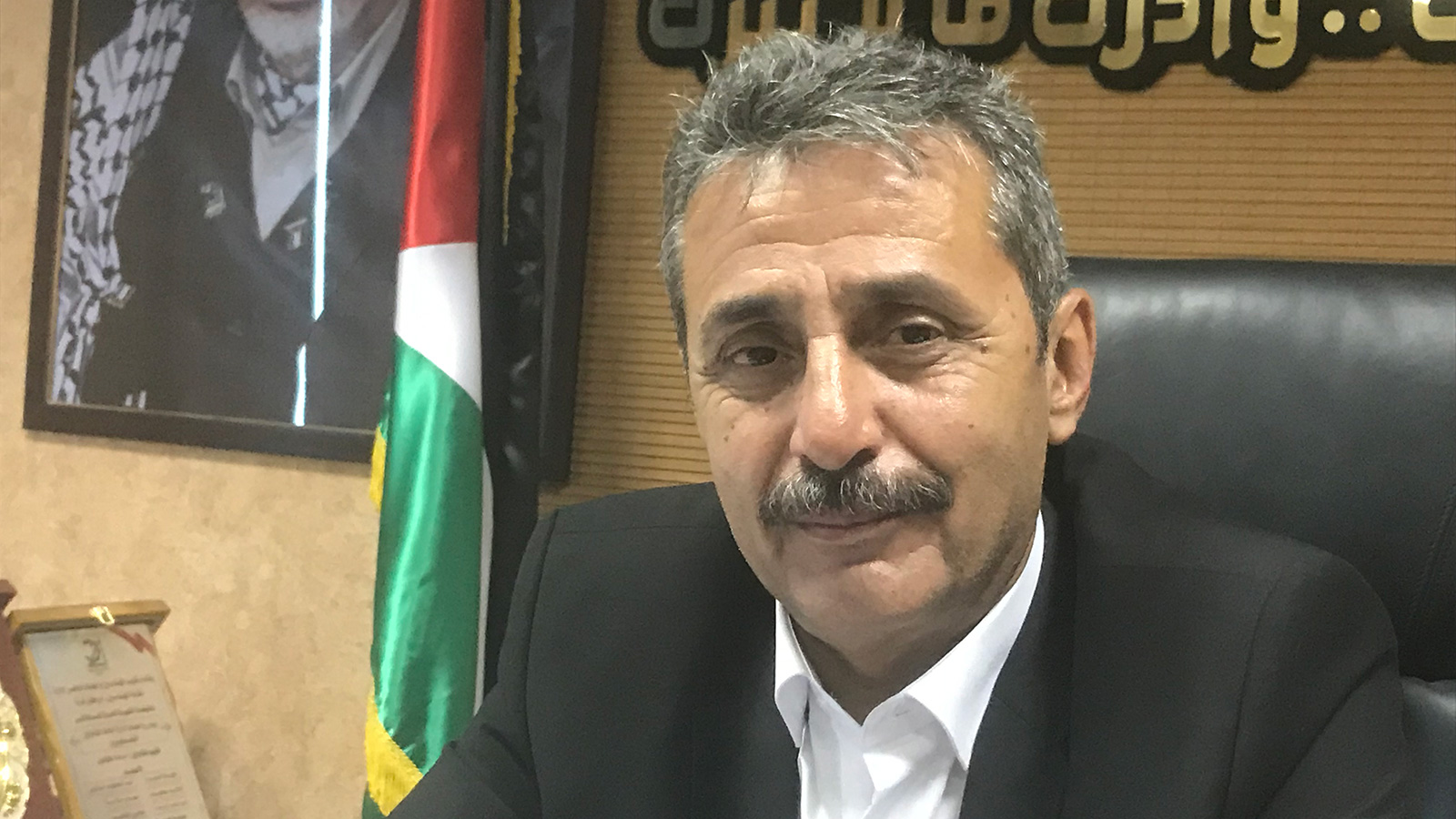 ‪رئيس اتحاد المقاولين في غزة يؤكد أنهم سيناضلون حتى النهاية من أجل حقوق المقاولين‬  (الجزيرة)