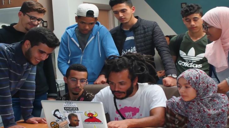 لبلاند.. فضاء إبداعي لتطوير مهارات الشباب المغربي
