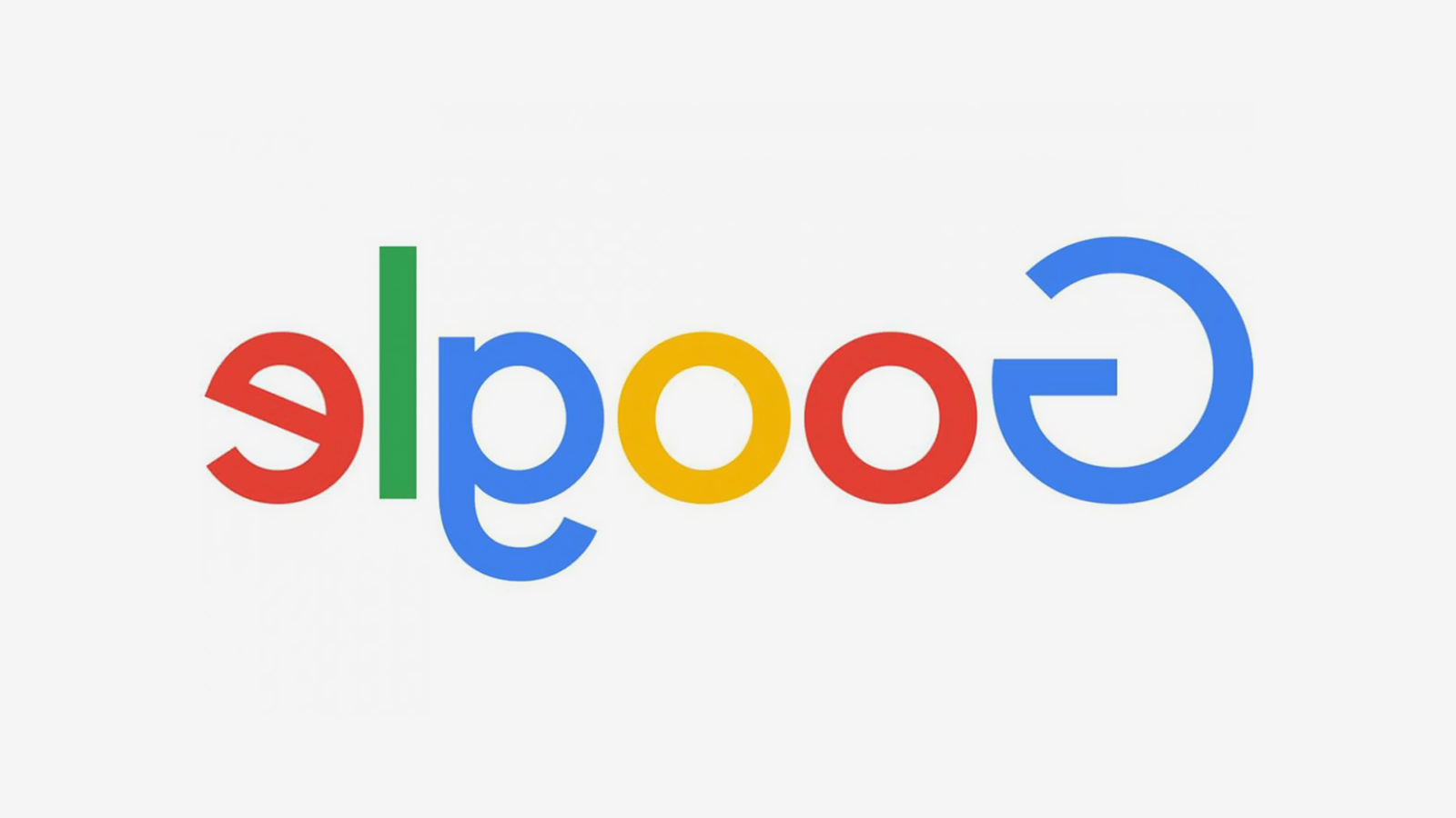 موقع غوغل المعكوس أنشأته الشركة لمجرد التسلية (غوغل)