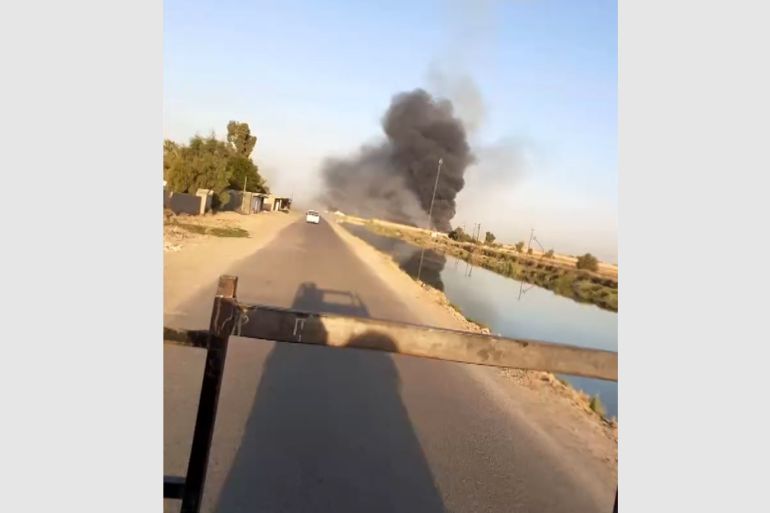 قصف وانفجارات في معسكر للحشد الشعبي في العراق