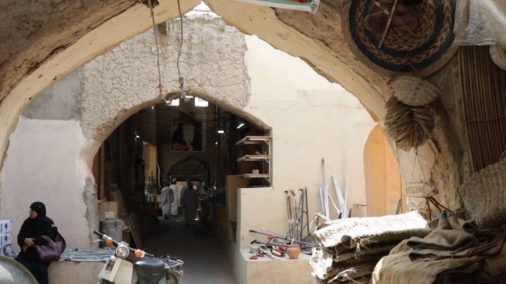 سوق نزوى بمحافظة الداخلية بعُمان