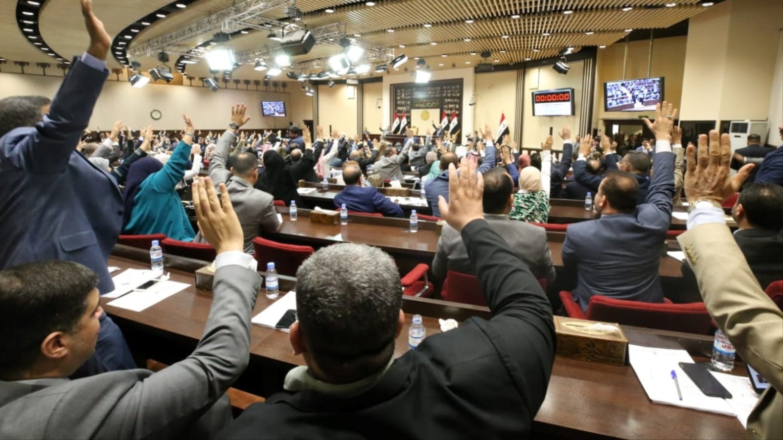 البرلمان العراقي ما زال ينتظر المسودة النهائية للقانون للنظر فيها (رويترز-أرشيف)