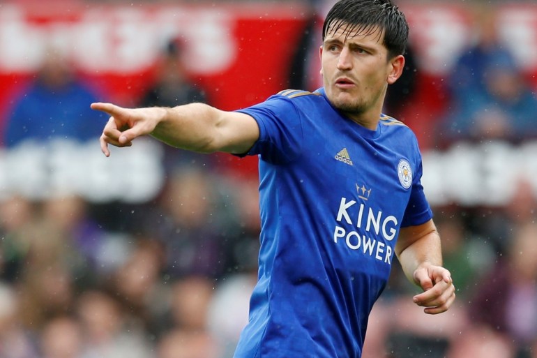 Soccer Football - Pre Season Friendly - Stoke City v Leicester City - bet365 Stadium, Stoke-On-Trent, Britain - July 27, 2019 Leicester City's Harry Maguire during the match Action Images via Reuters/Ed Sykes