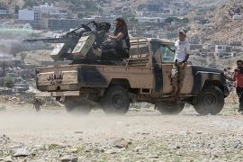 صورة للقوات الحكومية اليمنية
