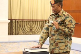 Burhan sworn in as head of Sudan's sovereign council- - KHARTOUM, SUDAN - AUGUST 21: (----EDITORIAL USE ONLY – MANDATORY CREDIT -