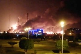 Aramco refinery in Saudi Arabia