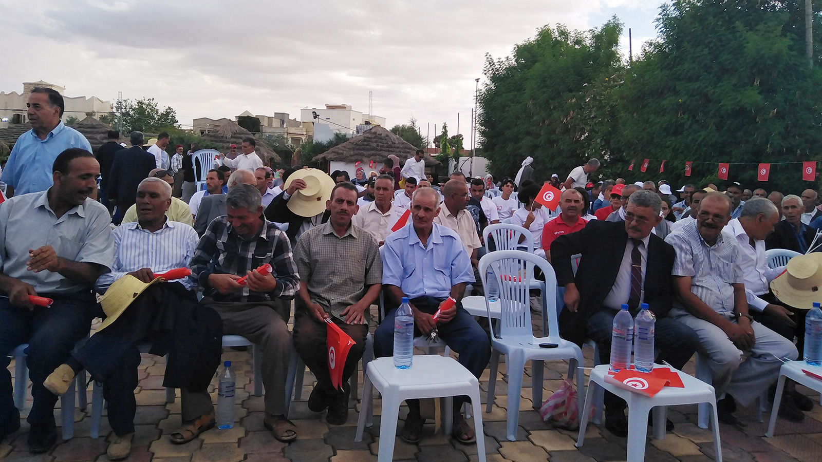 ‪من تجمع انتخابي في سيدي بوزيد‬  (الجزيرة)