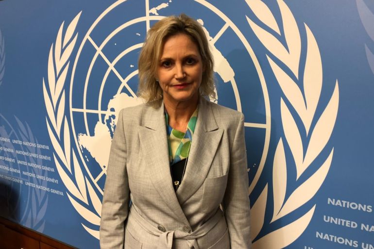 ميليسا باركي، عضوة الفريق الأممي المعني برصد انتهاكات حقوق الإنسان باليمن، وكالة الأناضول
