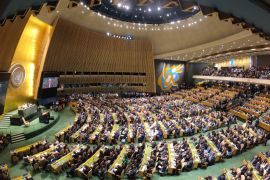 74th session of UN General Assembly in New York- - NEW YORK, USA - SEPTEMBER 24: General view of the 74th session of UN General Assembly at UN Headquarters in New York, United States on September 24, 2019.