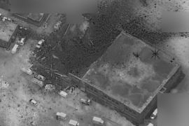 A post-strike photo of the site which the Pentagon says is of an al Qaeda meeting in al-Jinah, Syria, that the U.S. struck on March 16 is shown in this image released by Pentagon in Washington, DC, U.S. on March 17, 2017. Courtesy U.S. Navy/Handout via REUTERS ATTENTION EDITORS - THIS IMAGE WAS PROVIDED BY A THIRD PARTY. EDITORIAL USE ONLY.
