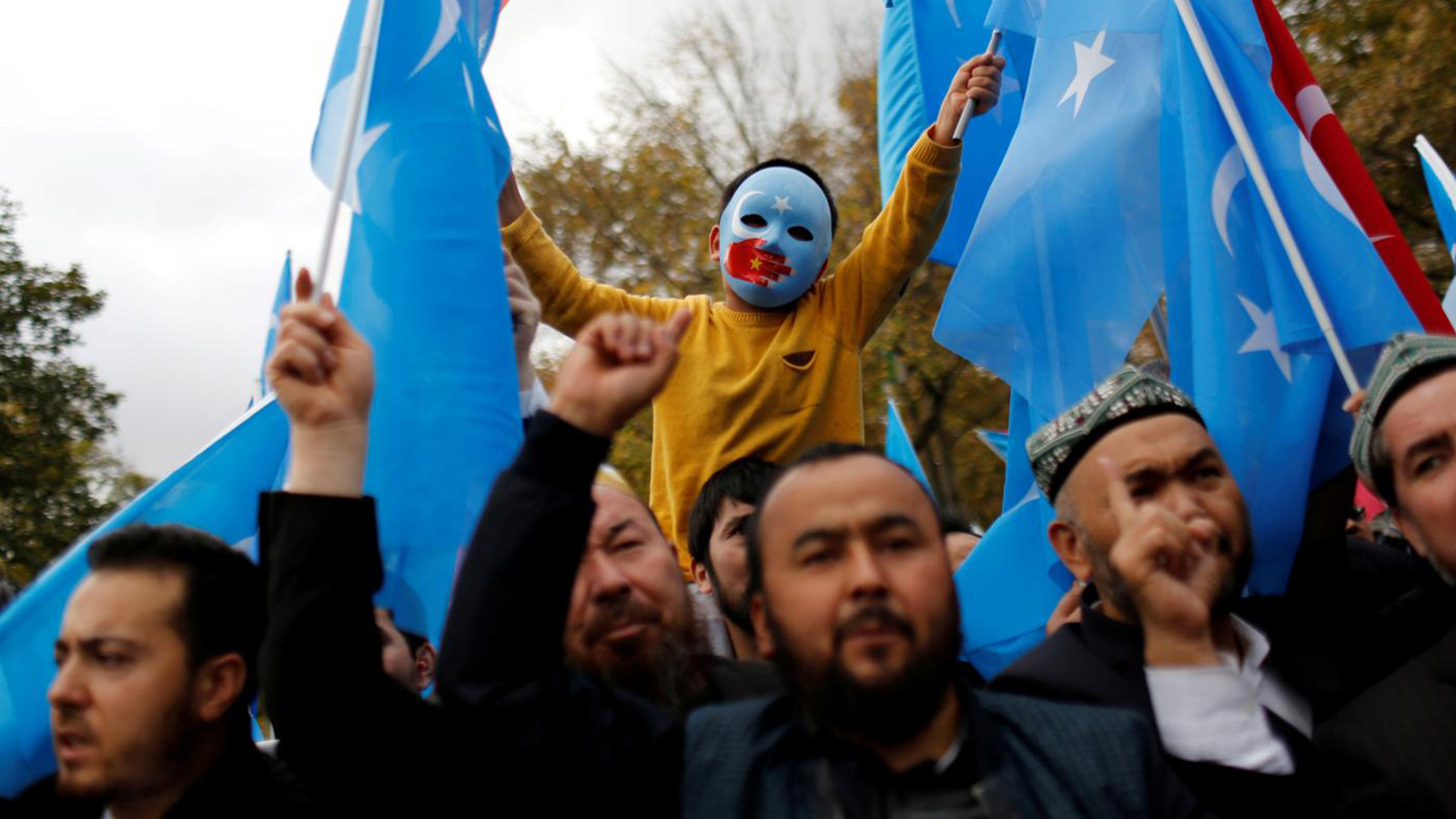 ‪هناك ما يقرب من ثلاثين ألف مواطن من الإيغور يعيشون في تركيا‬  (رويترز)