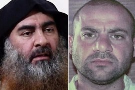 أبو بكر البغدادي زعيم تنظيم الدولة والقيادي في التنظيم عبد الله قرداش