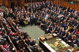 A general view of the House of Commons ahead of a vote on the prime minister's renegotiated Brexit deal, on what has been dubbed