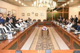 Afghan peace process: Taliban, US envoy visit Pakistan- - ISLAMABAD, PAKISTAN - OCTOBER 03: (----EDITORIAL USE ONLY – MANDATORY CREDIT -