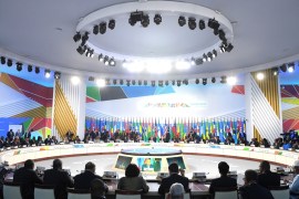 Russia-Africa Economic Forum- - SOCHI, RUSSIA - OCTOBER 24: (----EDITORIAL USE ONLY – MANDATORY CREDIT -