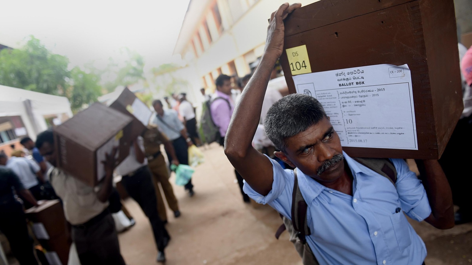 ‪سريلانكا تشهد ثامن انتخابات رئاسية‬ (غيتي-أرشيف)