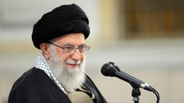 Iran's religious leader Ayatollah Ali Khamenei- - TEHRAN, IRAN - JANUARY 9:  (----EDITORIAL USE ONLY – MANDATORY CREDIT -