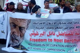 ميرفت صادق فلسطين رام الله 17 نوفمبر 2019 يعتبر نائل البرغوثي أقدم أسير سياسي في العالم بعد أن قضى أكثر من أربعة عقود في السجون الإسرائيلية