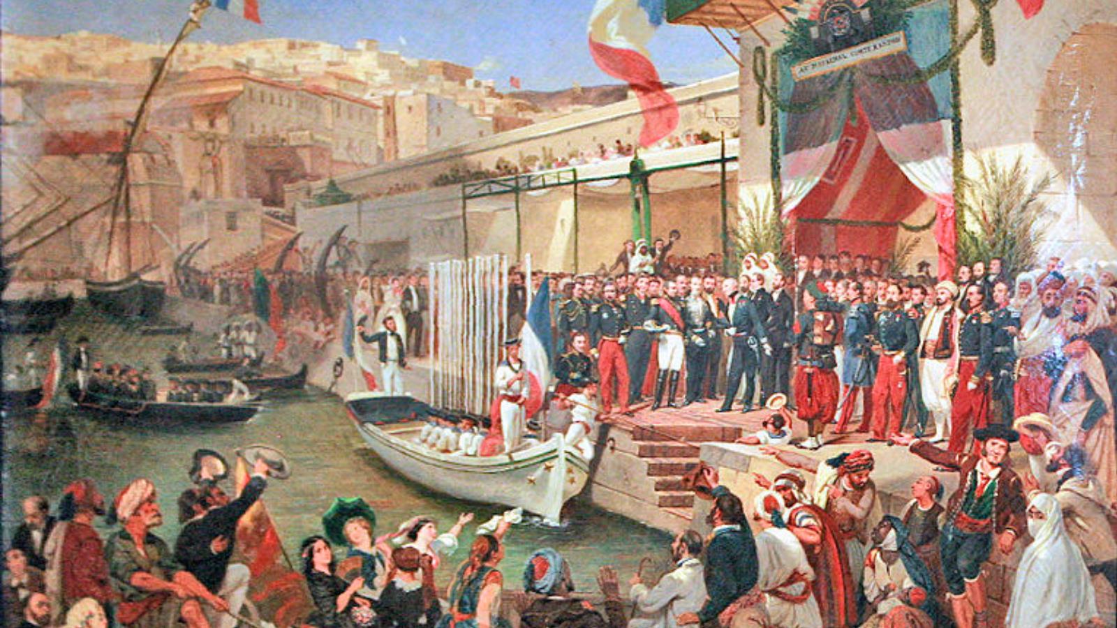  وصول المارشال جاك لوي راندون للجزائر عام 1857 ليصبح حاكما عاما للبلاد(مواقع التواصل)