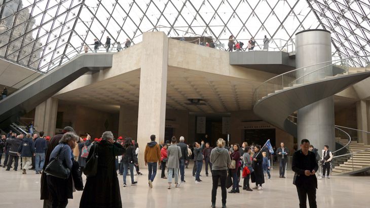 متحف اللوفر يفتتح معرضا لأعمال الفنان دافنشي