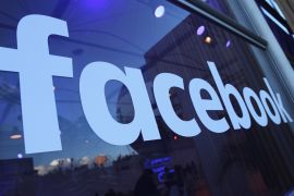 BERLIN, GERMANY - FEBRUARY 24: The Facebook logo is displayed at the Facebook Innovation Hub on February 24, 2016 in Berlin, Germany. The Facebook Innovation Hub is a temporary exhibition space where the company is showcasing some of its newest technologies and projects. (Photo by Sean Gallup/Getty Images)