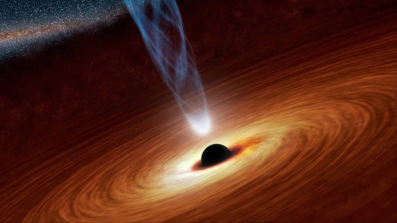 ‪الثقوب السوداء التي نعرفها تتراوح بين 5 و15 ضعف كتلة الشمس‬ (ناسا)
