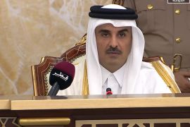 كلمة أمير قطر الشيخ تميم بن حمد آل ثاني