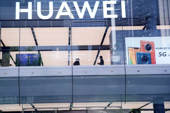 Huawei's first global flagship store is pictured in Shenzhen, Guangdong province, China October 30, 2019. REUTERS/Aly Song