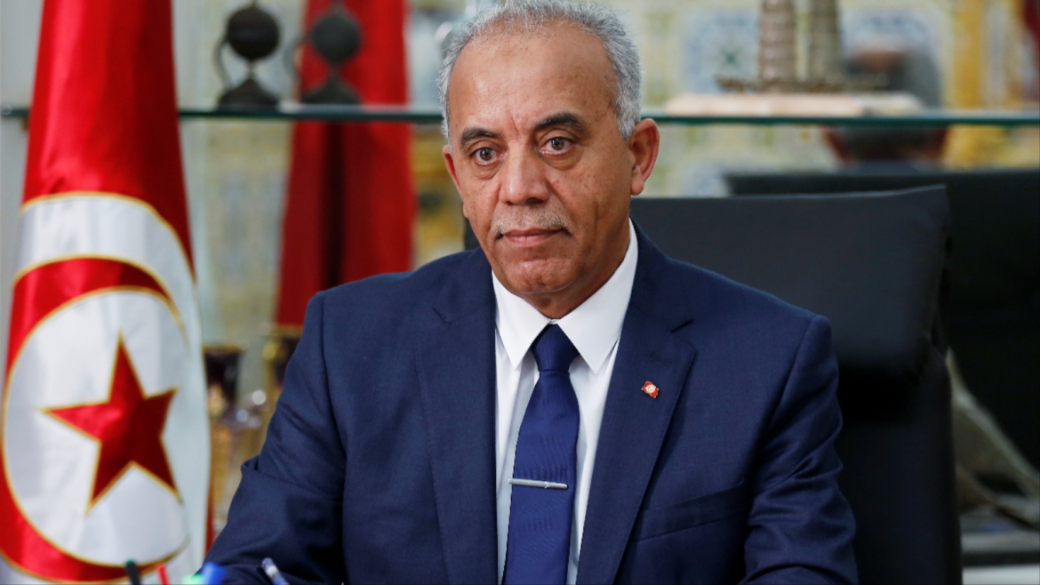 Tunisian Prime minister designate Habib Jemli poses for a picture before attending an interview with Reuters in Tuni, Tunisia December 3 2019 REUTERSZoubeir Souissi.png