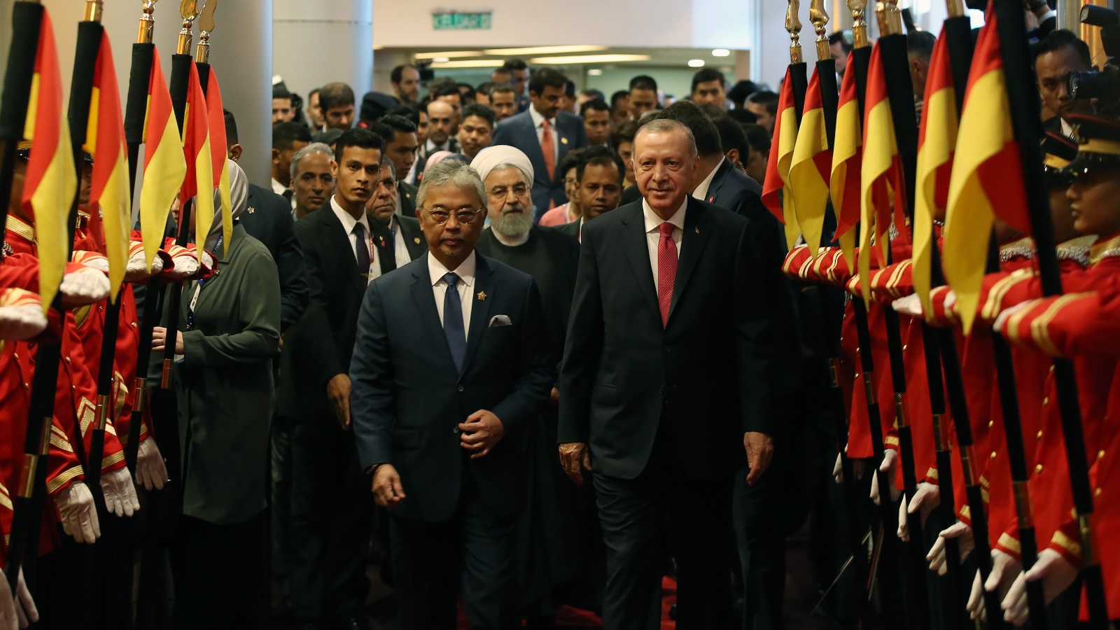 أردوغان مع قادة من العالم الإسلامي في قمة كوالالمبور التي عقدت في الأيام الأخيرة بماليزيا (الأناضول)
