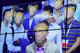 Visitors experience facial recognition technology at Face++ booth during the China Public Security Expo in Shenzhen, China October 30, 2017. Picture taken October 30, 2017. REUTERS/Bobby Yip