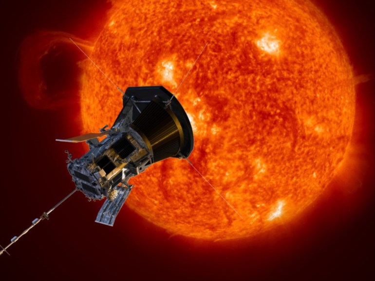 قبل عام طار مسبار باركر إلى أقرب نقطة من الشمس (ناسا)