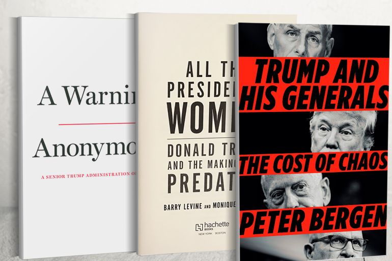 كاره النساء ورجل الفوضى المهزوز.. أسرار ترامب في مرمى ثلاثة كتب جديدة