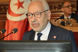 صورة 6: زعيم حركة النهضة راشد الغنوشي/مجلس نواب الشعب راشد الغنوشي/البرلمان/العاصمة تونس/يناير/كانون الثاني 2020