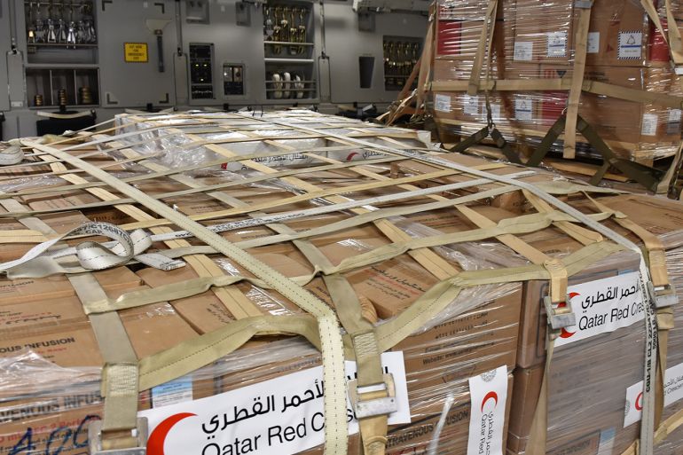 الهلال الأحمر القطري يوصل أولى شحنات منحة دولة قطر الطبية إلى الأشقاء في السودان