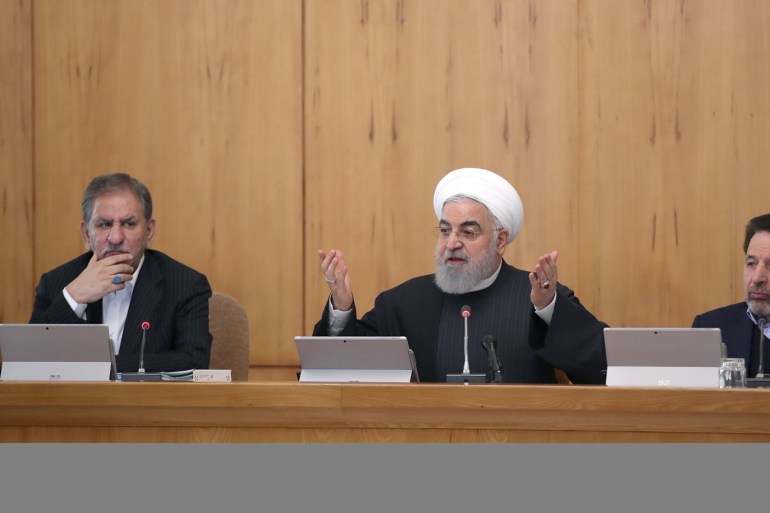 Iranian President Hassan Rouhani- - TEHRAN, IRAN - JANUARY 15: (----EDITORIAL USE ONLY MANDATORY CREDIT -