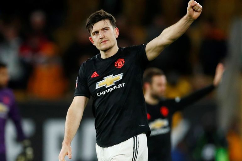 Soccer Football - FA Cup - Third Round - Wolverhampton Wanderers v Manchester United - Molineux Stadium, Wolverhampton, Britain - January 4, 2020 Manchester United's Harry Maguire reacts after the match REUTERS/Eddie Keogh