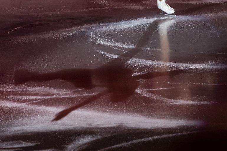 GRAZ, AUSTRIA - JANUARY 26: Eva Lotta Kiibus of Estonia performs during exhibition program at the ISU European Figure Skating Championships at Steiermarkhalle on January 26, 2020 in Graz, Austria. (Photo by Maja Hitij/Getty Images,)