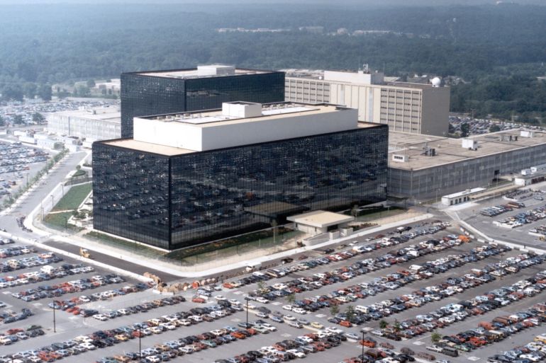 An undated aerial handout photo shows the National Security Agency (NSA) headquarters building in Fort Meade, Maryland. NSA/Handout via REUTERS THIS IMAGE HAS BEEN SUPPLIED BY A THIRD PARTY. IT IS DISTRIBUTED, EXACTLY AS RECEIVED BY REUTERS, AS A SERVICE TO CLIENTS. FOR EDITORIAL USE ONLY. NOT FOR SALE FOR MARKETING OR ADVERTISING CAMPAIGNS